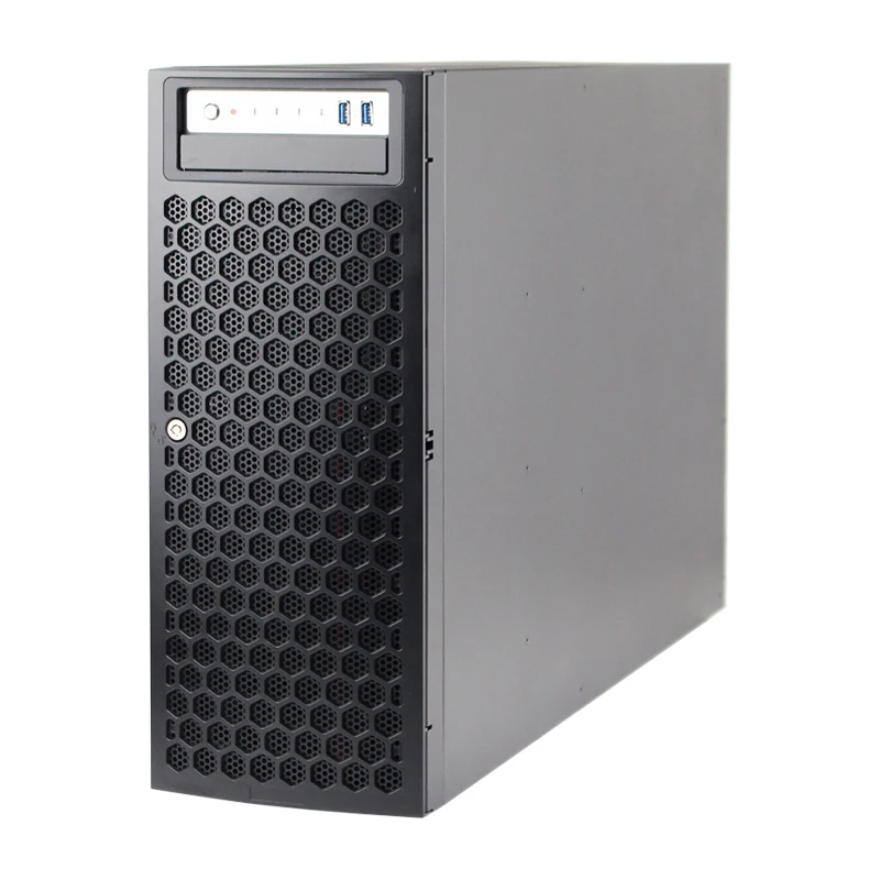 

4U High-performance Tower Chassis 3pcs 120mm fans Computer case For AI Supporting 6Gb/S Sata Backplane