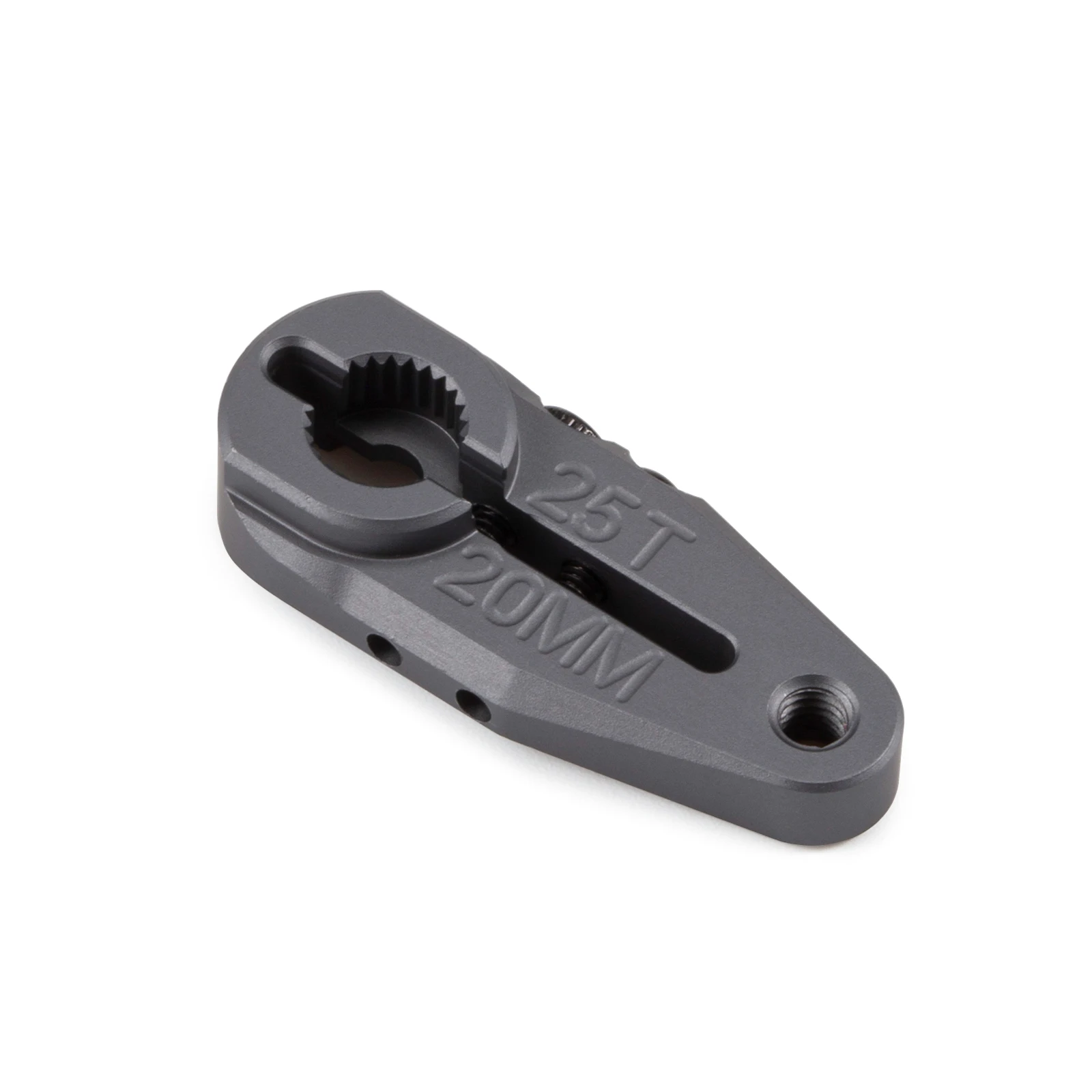 7075 Aluminum Clamping 25T Servo Horn 24mm 20mm for ProTek Savox Futaba Hitec SCX10 H10 OPTIC 1/10 Arrma Buggy Granite Raider