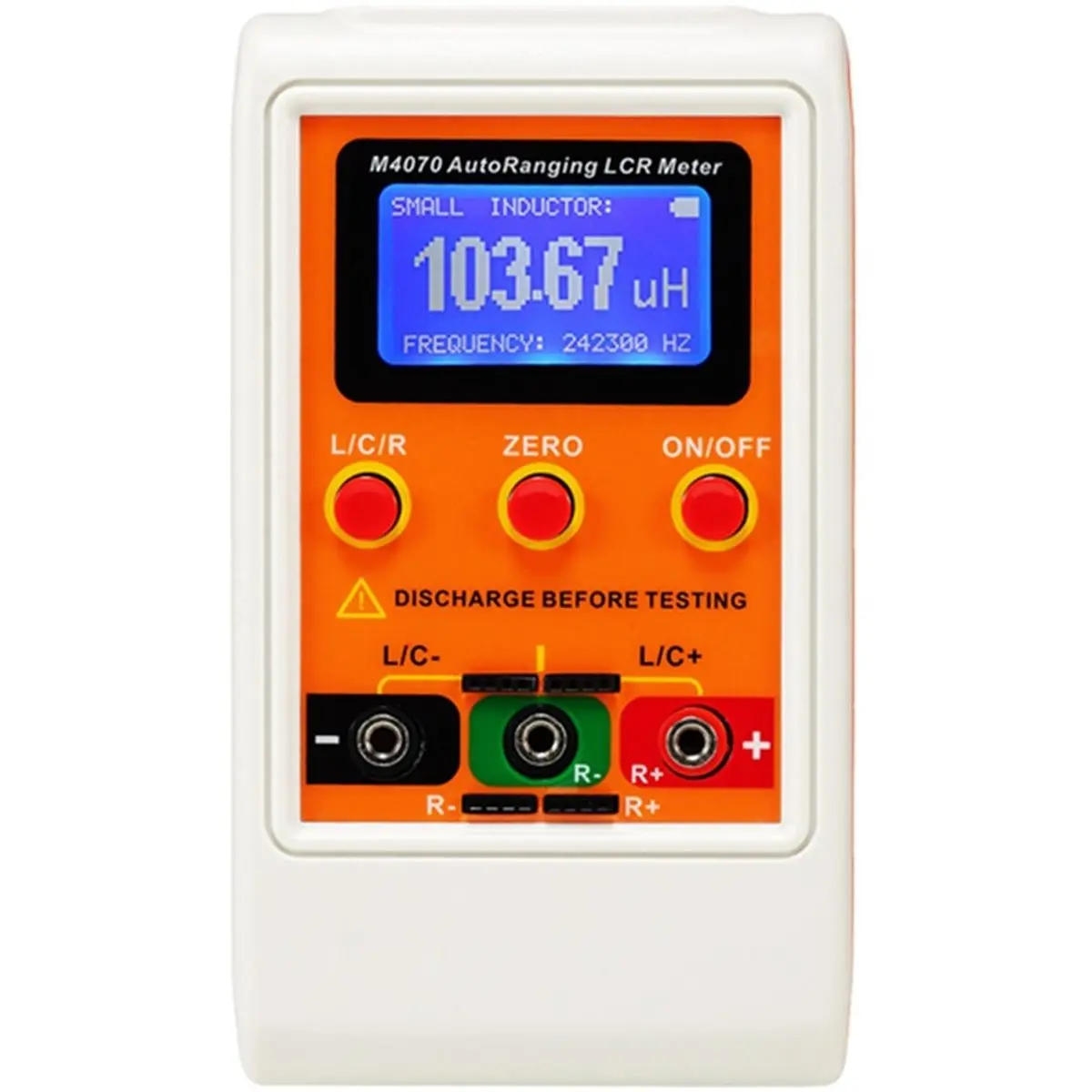 M4070 for Bridge Tester Capacitance Inductance Meter Automatic Range Design 0.00pF - 100.00mF 100.00mF 10.00MΩ USB
