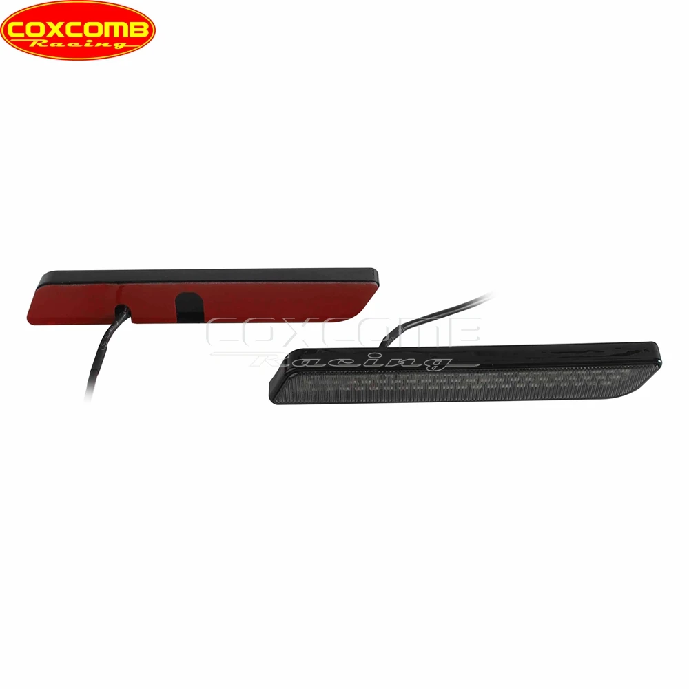 ل هارلي بجولة FLHR FLHX FLHXS FLHTK FLHTKL FLHTCU FLHTCUL الجبهة شوكة الوامض دراجة نارية LED بدوره إشارات مصباح يوم تشغيل الضوء