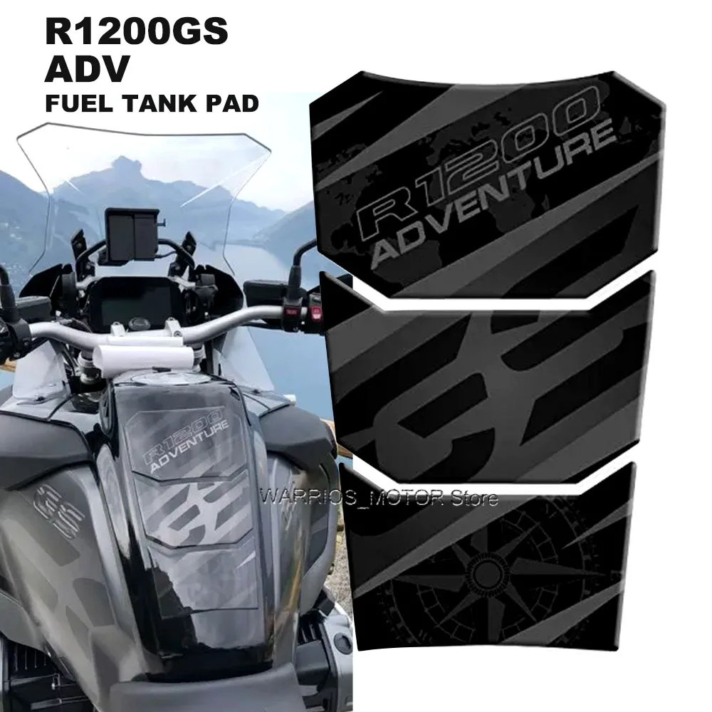 

Наклейка на топливный бак мотоцикла для BMW R 1200 GS ADV 2014-2018, водонепроницаемая, устойчивая к царапинам защитная наклейка из 3D смолы