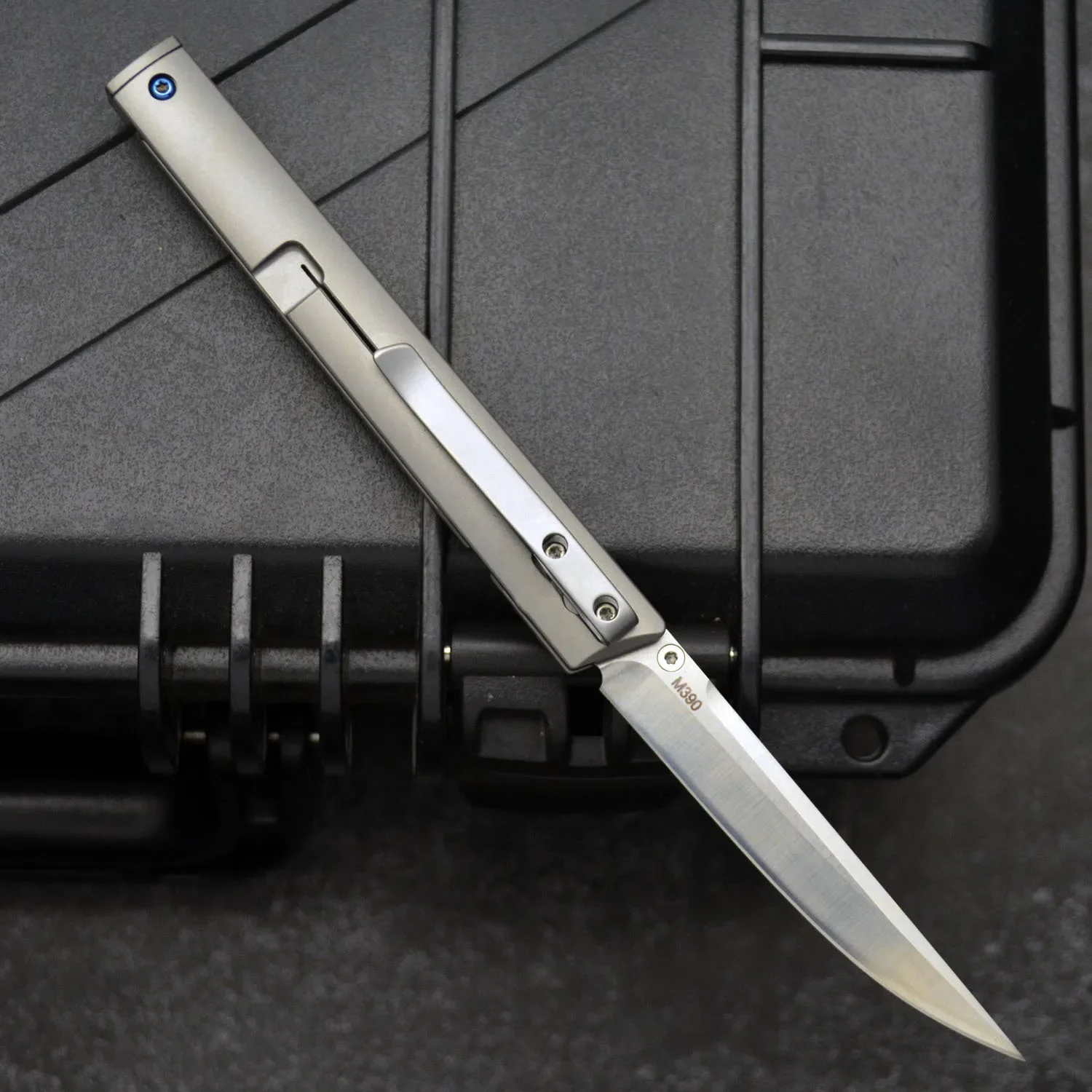 Neue 7096 CEO Klappmesser D2 Klinge Titanlegierung Griff EDC Outdoor Taktische Jagd Kampf Militär Gentleman Messer