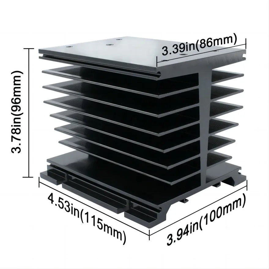 High current 1000A  DC-DC Solid State Relay heat sink Voltage DC Relay for Battery Motor