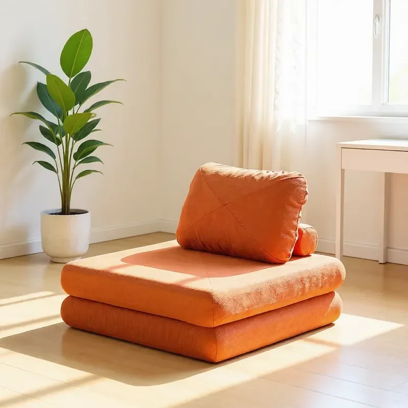 Folding Compression Sofa Bed Convertible Sleeper for Living Room Space Saving Furniture Available in Multiple Sizes and