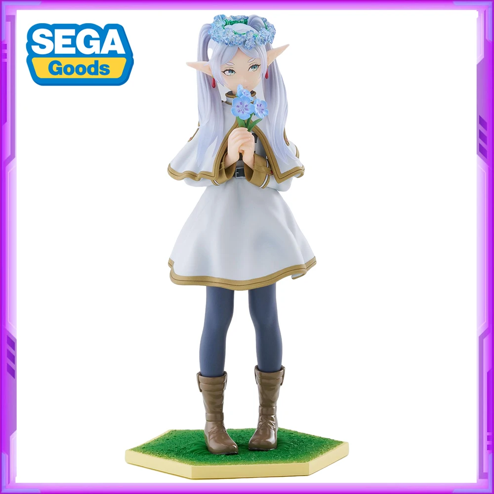 

Оригинальные SEGA Luminasta Frieren: Beyond Journey's End Frieren, ПВХ, аниме-фигурки, экшн-фигурки, модель игрушки, рождественские подарки