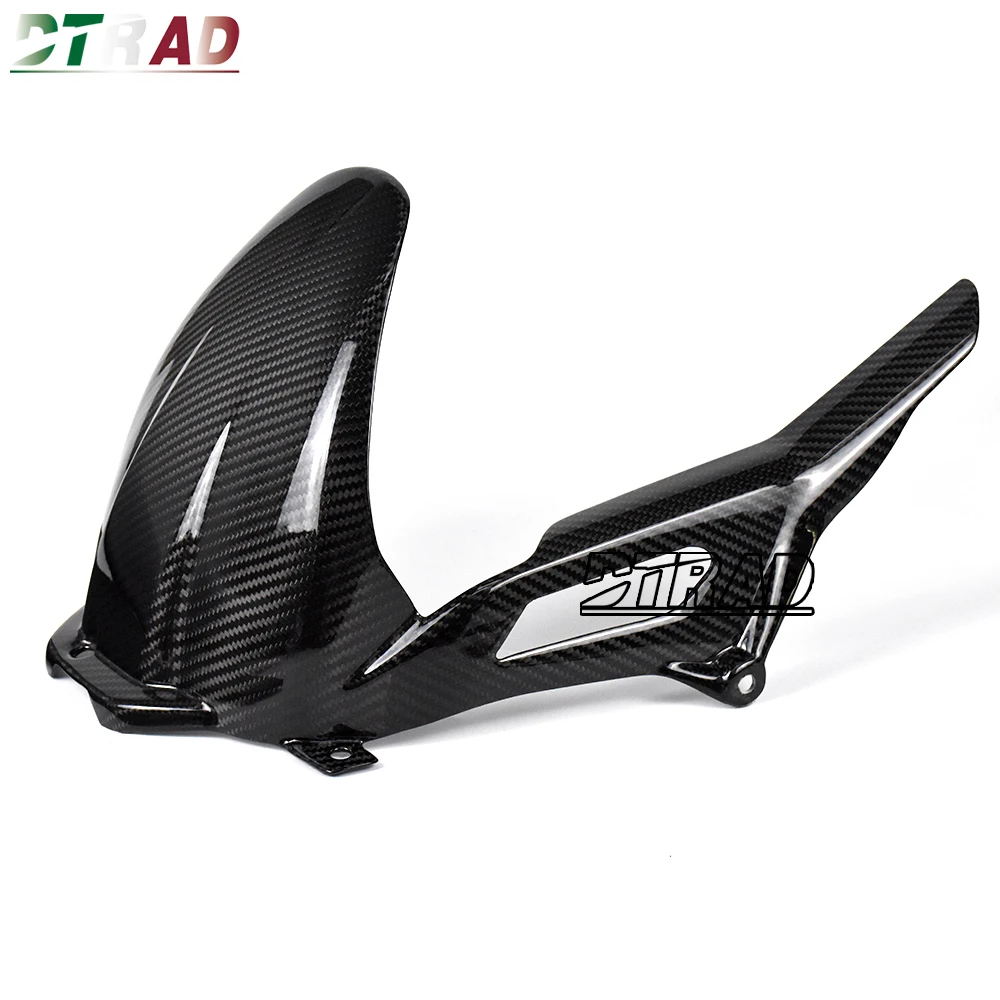 For BMW S1000XR 2020-2023 M1000XR 2024 Carbon Fiber Rear Hugger Fender Mudguard With Chain Guards Fairing Motorcycle Accessories