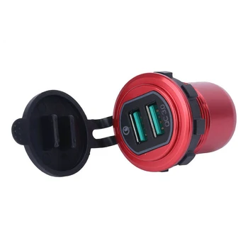 

DS35B01X Dual Port Usb Car Charger Metal Housing High Quality Portable 5V 3.1A Mobile Phone Usb Car Charger