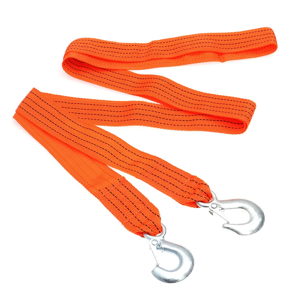

Car Trailer Rope 4 Meters 3 Ton Sturdy Nylon Emergency Kit Thicken Tow Stronger Safer Than Steel Wire