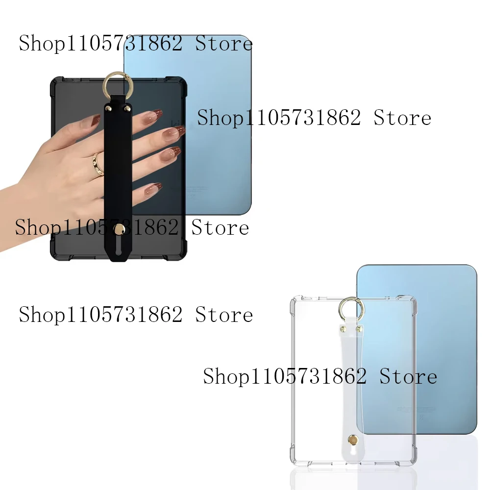 Clear Protective Cover Case for Kindle 2026 6-inch, Soft TPU Transparent Cover Anti-Scratch Protective Sleeve Case & Hand Strap