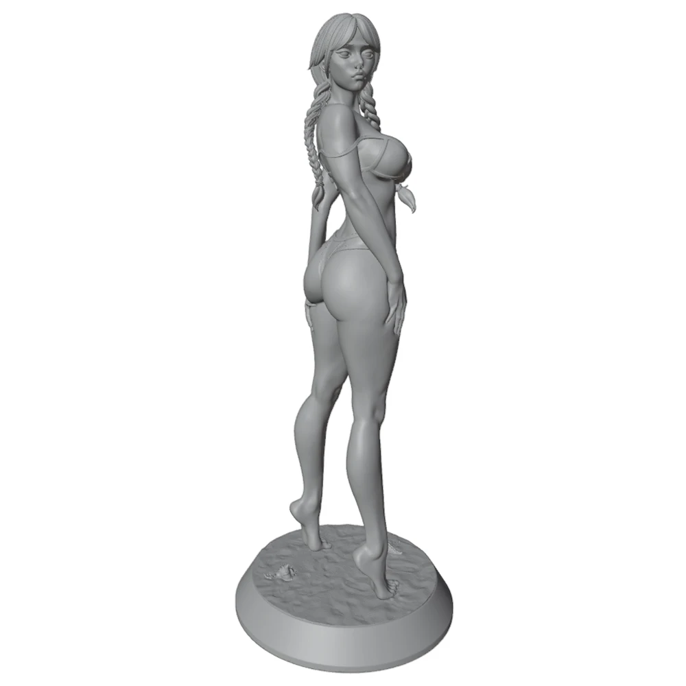 Kit de modelo de resina 3D gris DIY, miniatura para coleccionistas - imagen 5