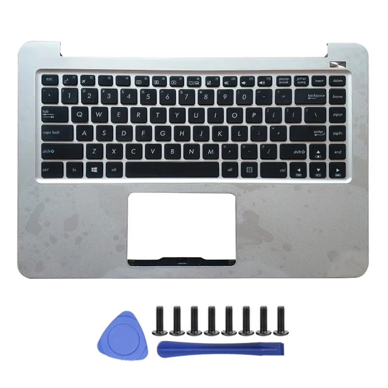 Laptop LCD Back Cover/Front Bezel/Hinges/Hinges Cover/Palmrest/Bottom Case For ASUS K401 A401L K401L K401U K401LB V405L