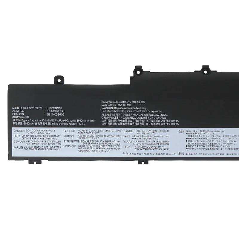 JCLJF L19M3PD5 L19D3PD5 Laptop Battery For Lenovo Thinkpad E14 E15 Gen 2 5B10X02594 5B10X02606 TP00117A TP00116C L19C3PD5