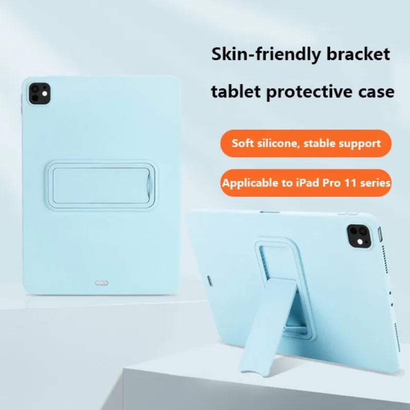 

Удобный для кожи чехол для iPad Pro 11 2025 11th A16 Air 11 7 6 5 4 3 Pro 2 1 Pro 11 10th 10.9 10.2 9.7 Mini 7 6 5 4 с кронштейном