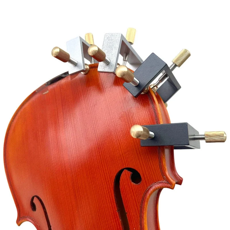 Viola violin production and repair tools three-way fixing clip violin side panel crack repair fixing clip