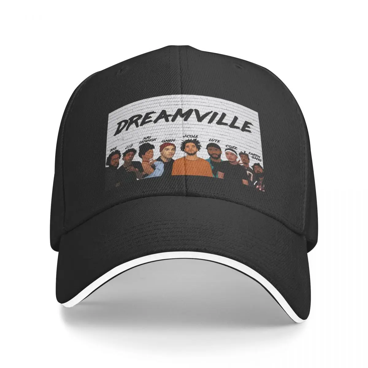 Dreamville Logo 79 czapki czapka golfowa czapka damska czapka męska letnia męska czapka z daszkiem czapka męska czapka z daszkiem