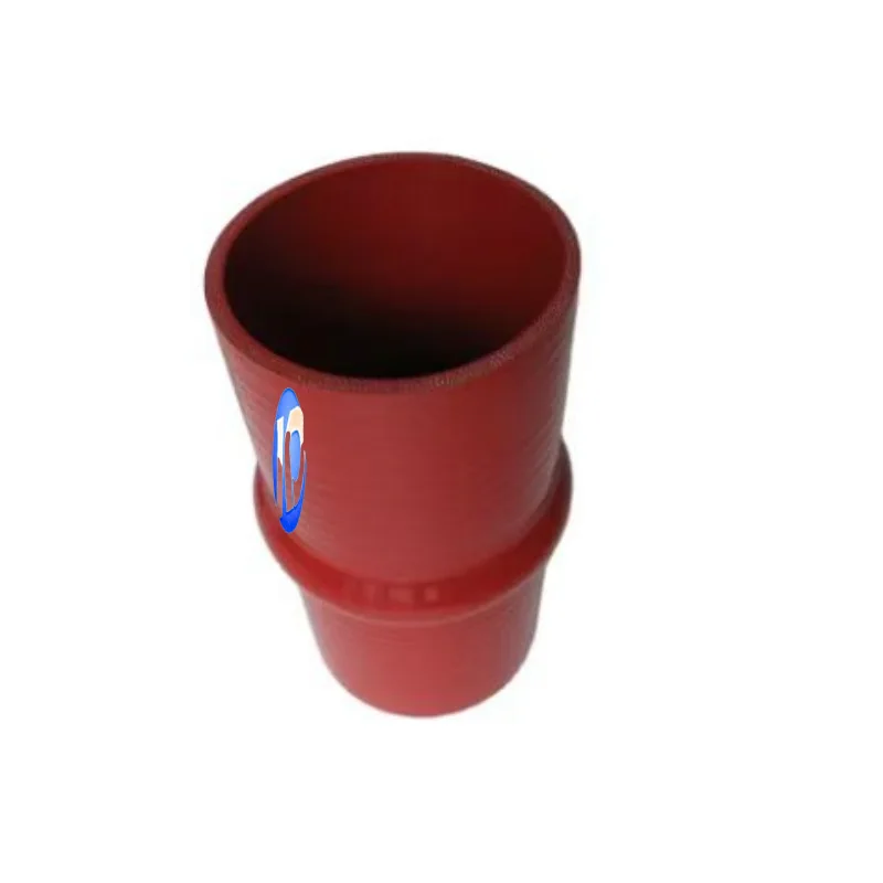 For Dongfeng Cummins engine parts 6BT intercooler intake connection silicone straight hose 3071051