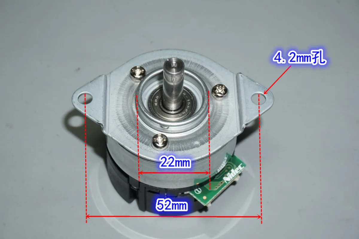 

Бесщеточный серводвигатель 12-24В с встроенным энкодером, регулировкой скорости PWM, реверсом, 24H 404H 160H