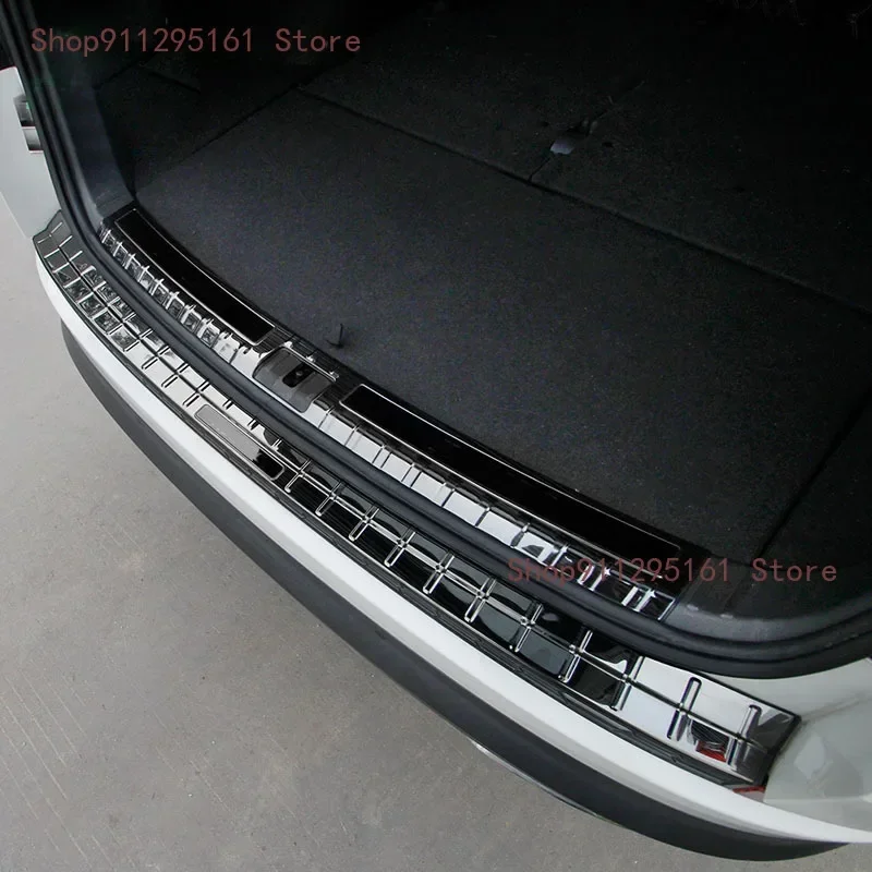 

for SKODA KODIAQ Rear guard plate Trunk decorate Threshold bar Protective plate Stainless steel