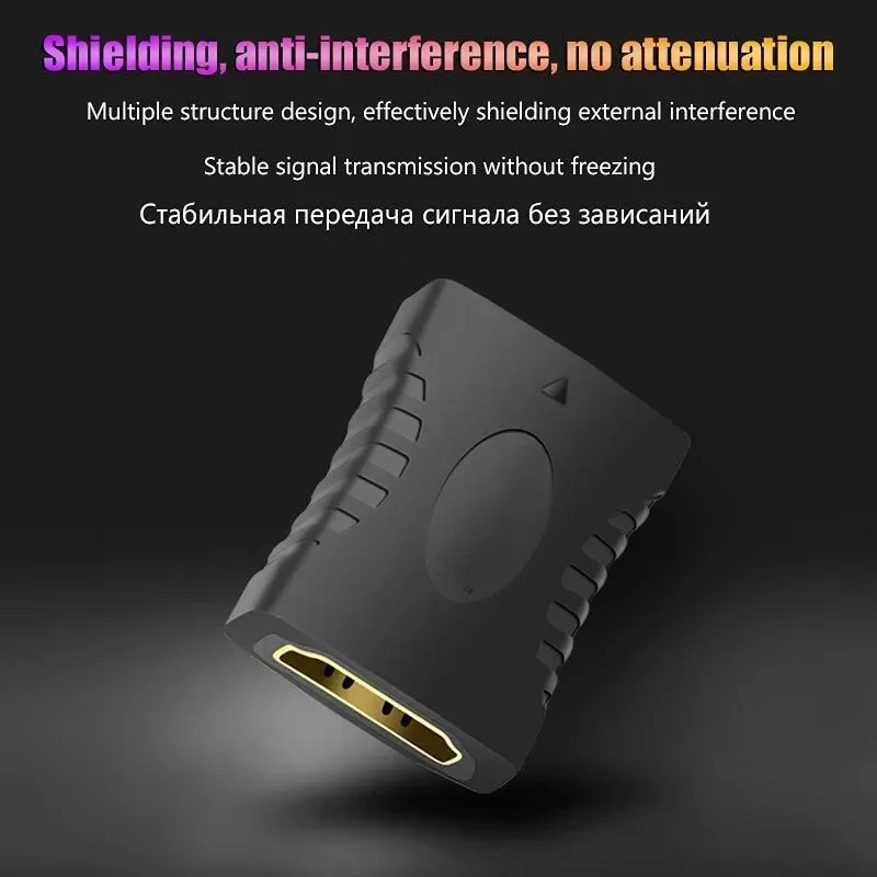 HDMI-compatible Extender Female To Female 1080P Converter Extension Adapter For Monitor Display Laptop PS4/3 PC Cable