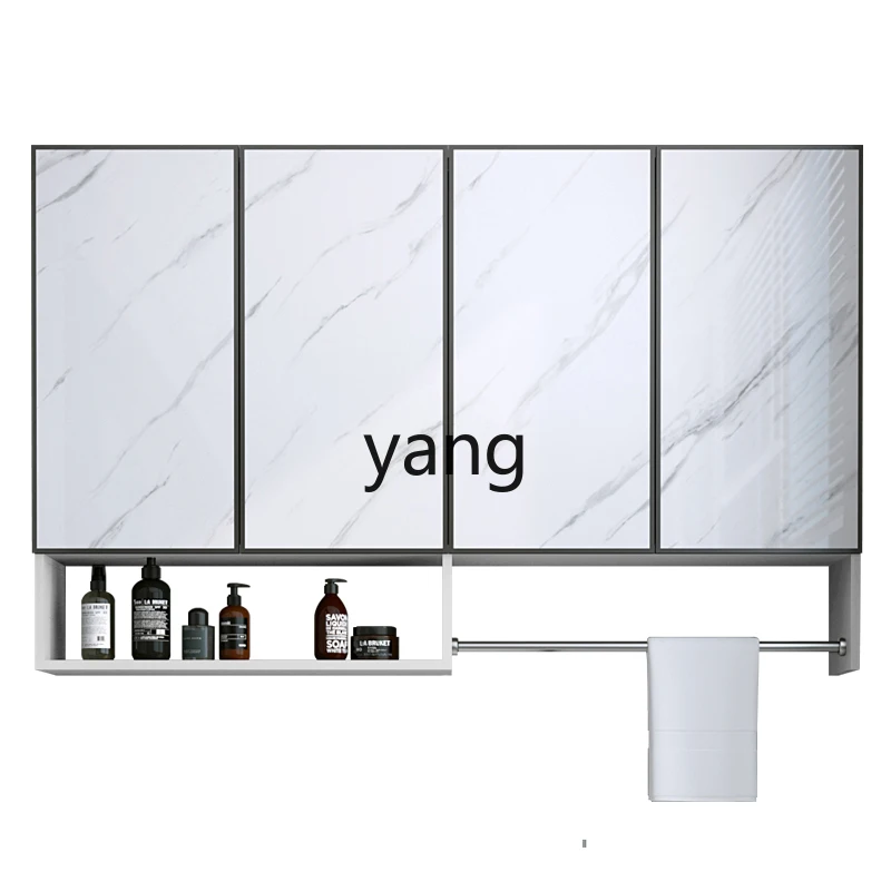 Yjq Alumimum Balcony Wall Cupboard Storage Floor Shoe Cabinet Bathroom Storage Closet Aluminum Alloy