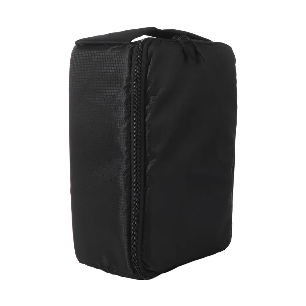 حقيبة كاميرا SLR قابلة للإزالة مقسم قابل للفصل مع مقبض العدسات حقيبة للتخزين مقاوم للماء حقيبة كتف داخلية DSLR قابلة للطي