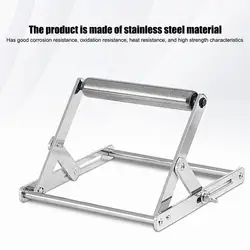 Miter Saw Table Portable Stainless Steel Saw Stand Height Adjustable Rustproof Foldable Cutting Machine Support Frame Tool