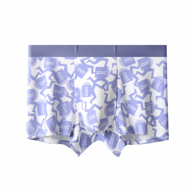 Lot de 4 boxers en coton modal College pour homme, sous-vêtements respirants et confortables