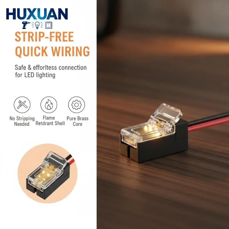 Electric Wire Connector No Strip Quick Dual Line Cable Interconnection Detachable Automotive Terminal Plug Universal Quality