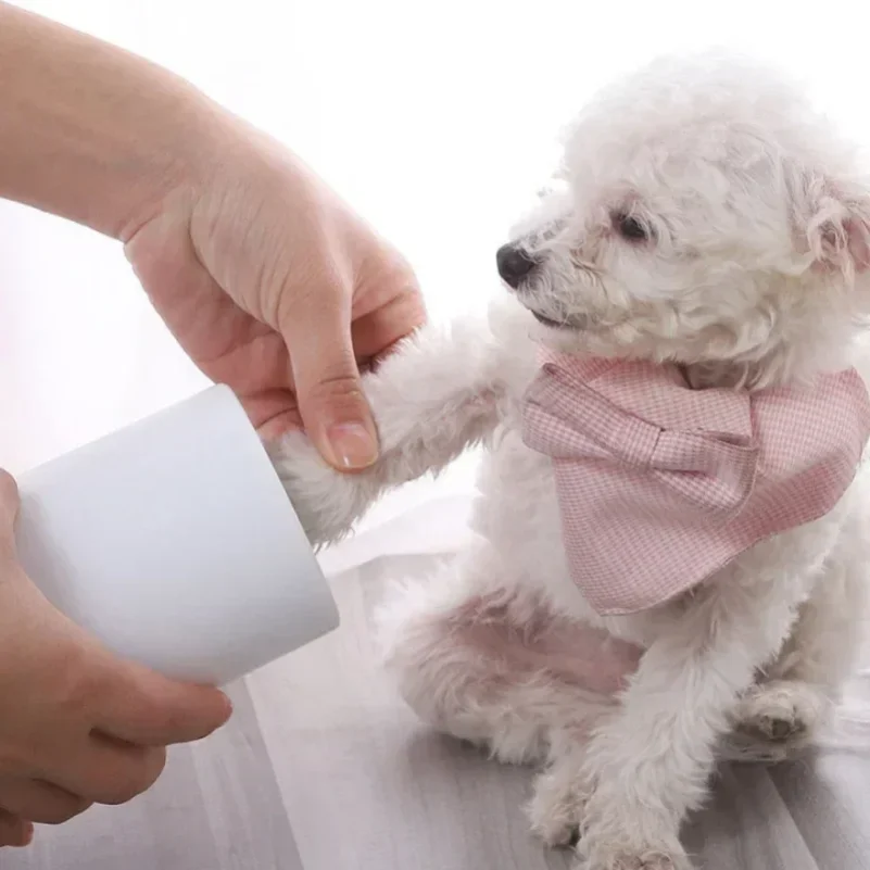 자동 애완동물 발 세척 컵 실리콘 소프트 발컵 고양이 - Dog Paw Cleaner 리뷰 및 가격
