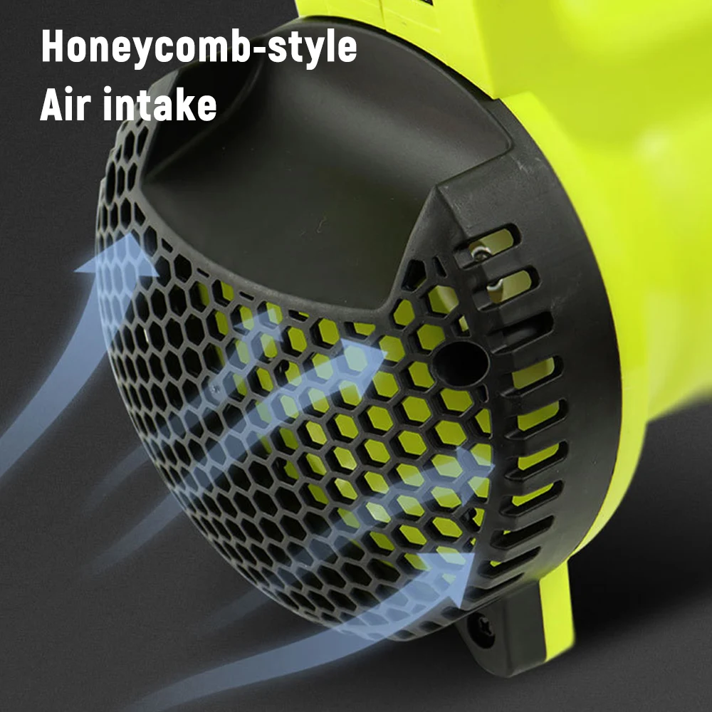 21 В Беспроводная воздуходувка для листьев, электрическая турбонагнетатель с питанием от аккумулятора, многофункциональная пылеуловитель, снегоочиститель для газона, сада, подъездной дороги