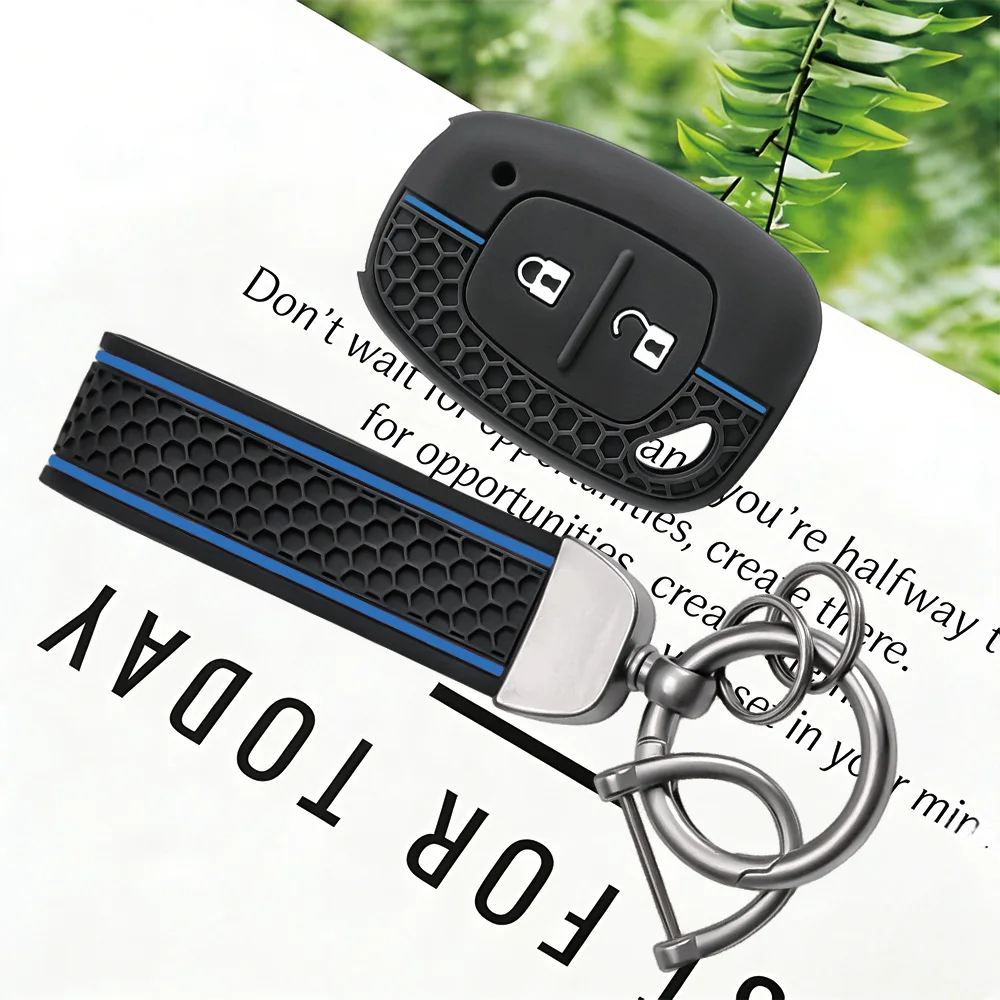 Honeycomb Texture Remote Key Protector With Keychain for Opel Vivaro Movano Renault Traffic Kangoo Nissan Vauxhall, Shockproof