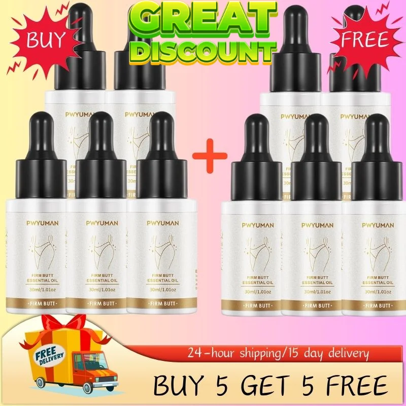 

Buttock Enlargement Oil Hip Lifting Growth Firming Nourishing Moisturize Skin Tighten Pores Enhance Elasticity Body Massage Care