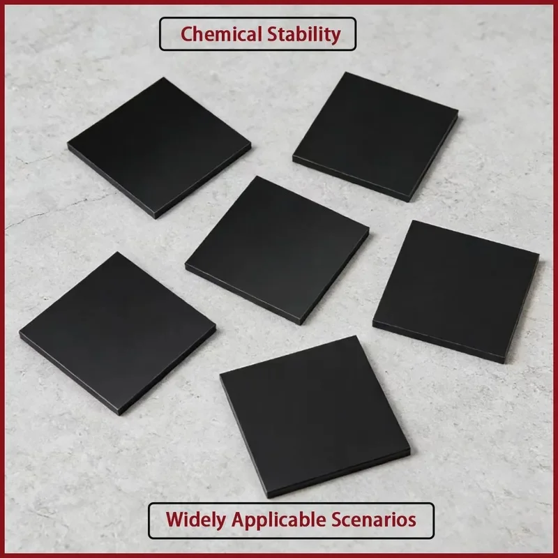 Black PP Hard Plastic Board 3-20mm Thick For Box Manufacturing Equipment Lining Decorative Partition Panel