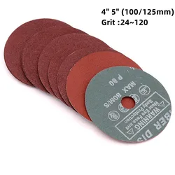 5Ps Steel Grinding Sandpaper Sanding Discs 4