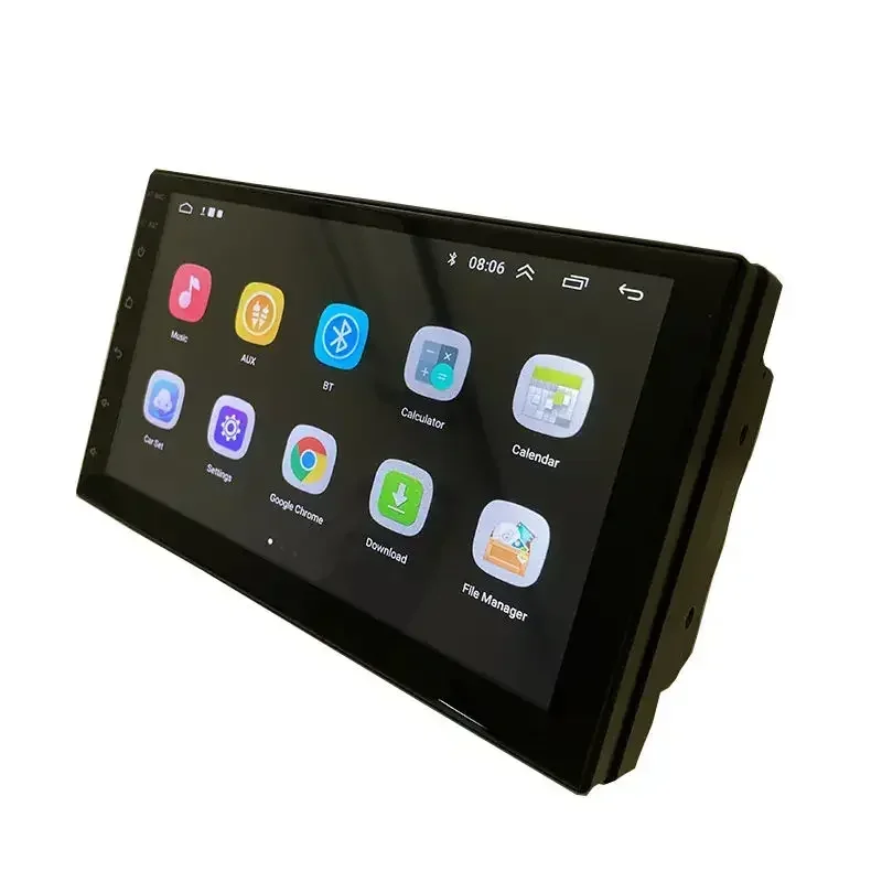 Univerzální 2 DIN 7'' dotek obrazovka GPS WIFI zadní kamera Android auto DVD rádio Android 10 mp5 hráč