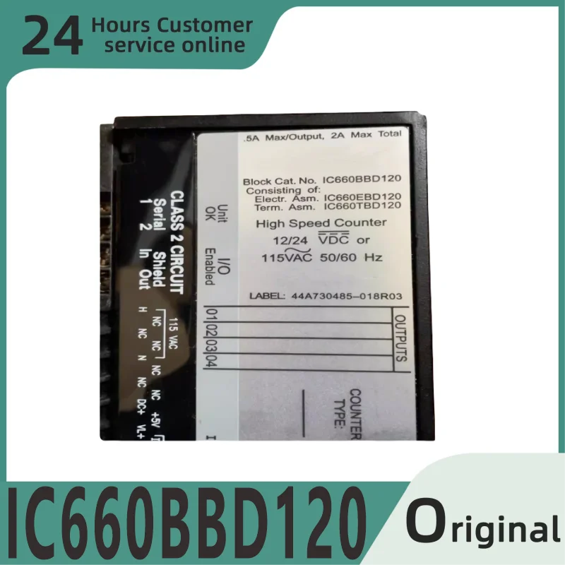 

Совершенно новый оригинальный модуль IC660BBD120 IC660EBD120 IC660TBD120