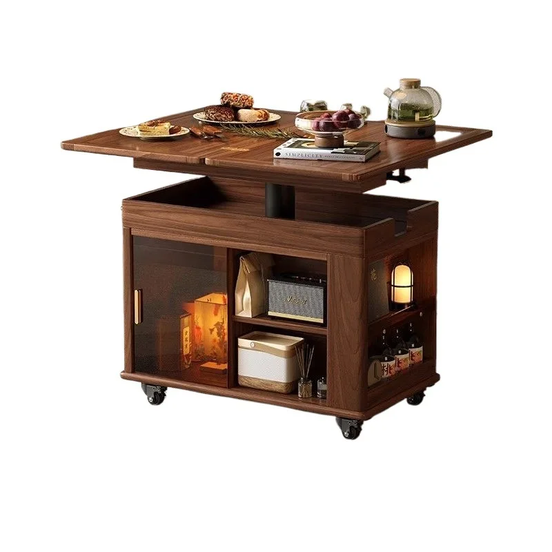 

Tea table, small household liftable, foldable, movable function table, sofa, coffee table, side table