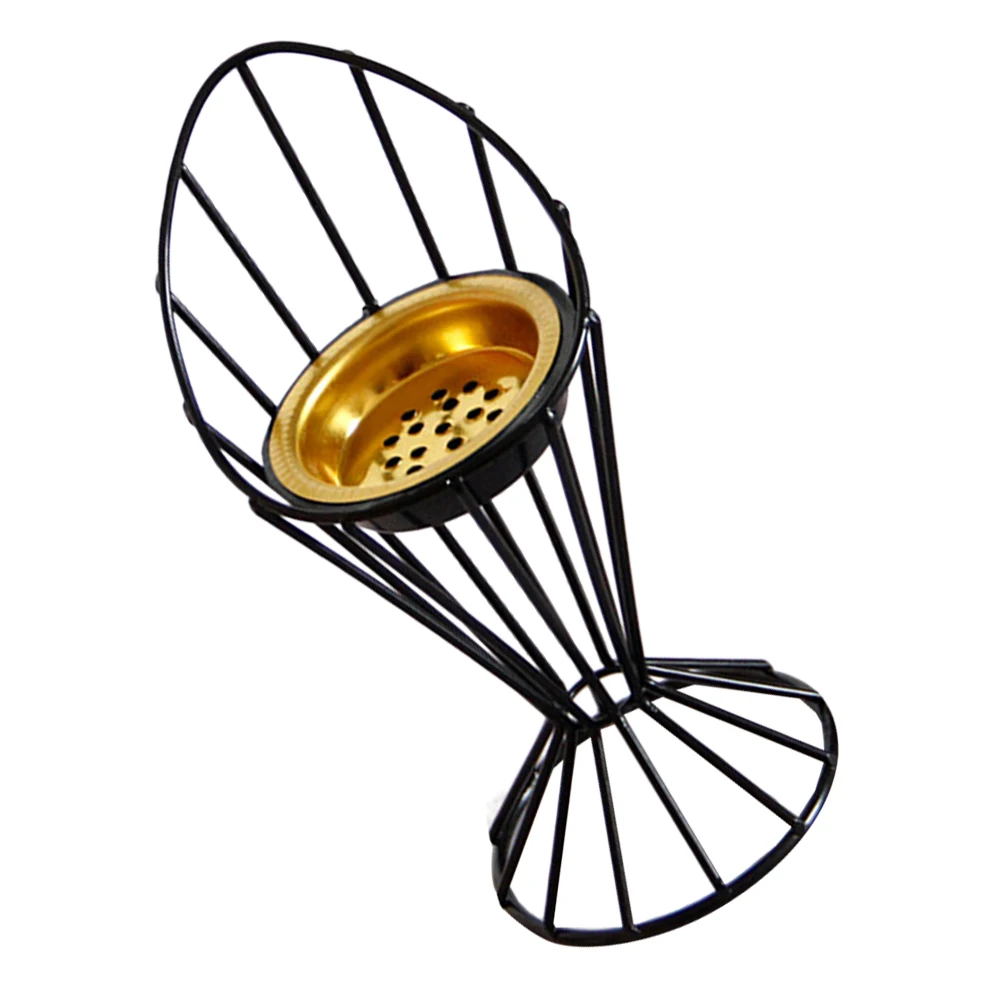 

Burner Aroma Wax Melt Incense Seat Portability Incenses Burners Decorative Censer Iron