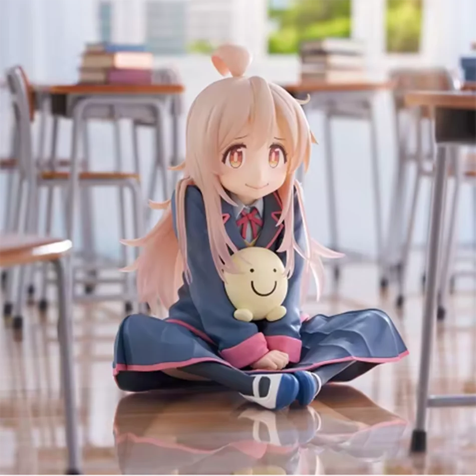 2Pcs Original genuine TAITO Cute Desktop now I'm your sister! 7cm Oyama Mahiro with uniform cartoon cake decoration gift PVC toy