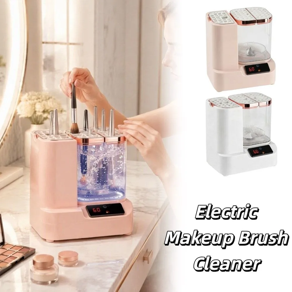 Multifunctional Makeup Brush Cleaner Portable USB Powered Electric Makeup Brush Cleaner Electric Automatic Makeup Brush Dryer