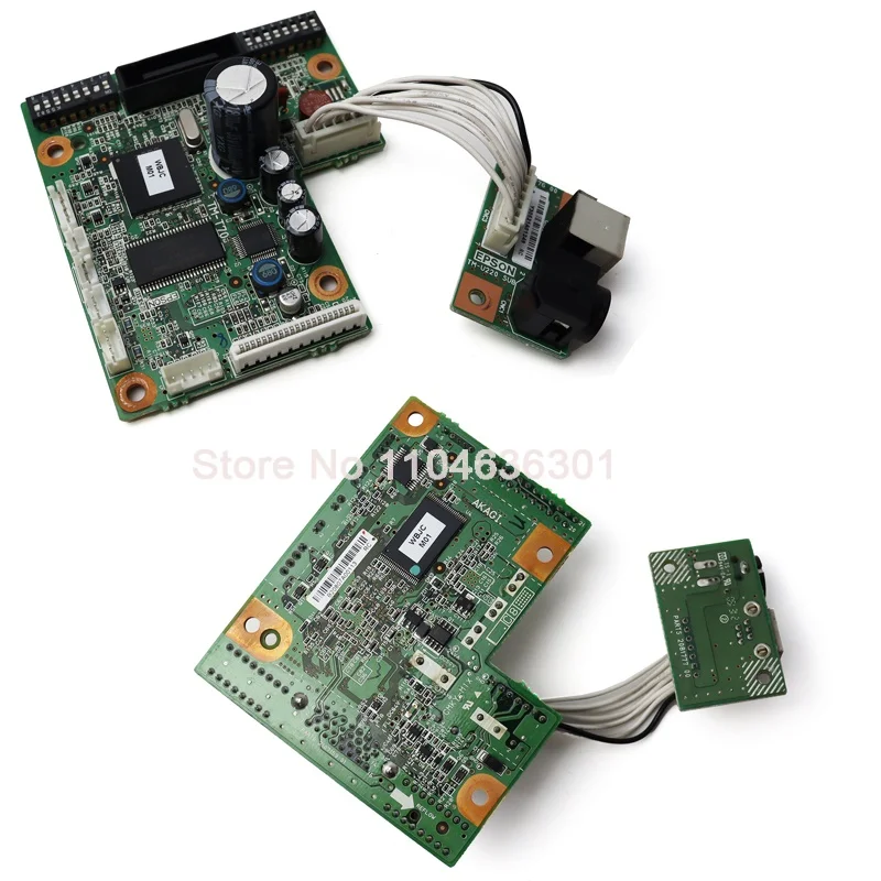 

Оригинальная материнская плата TM T70 с платой адаптера питания для Epson TM-T70 t70, детали принтера, материнская плата