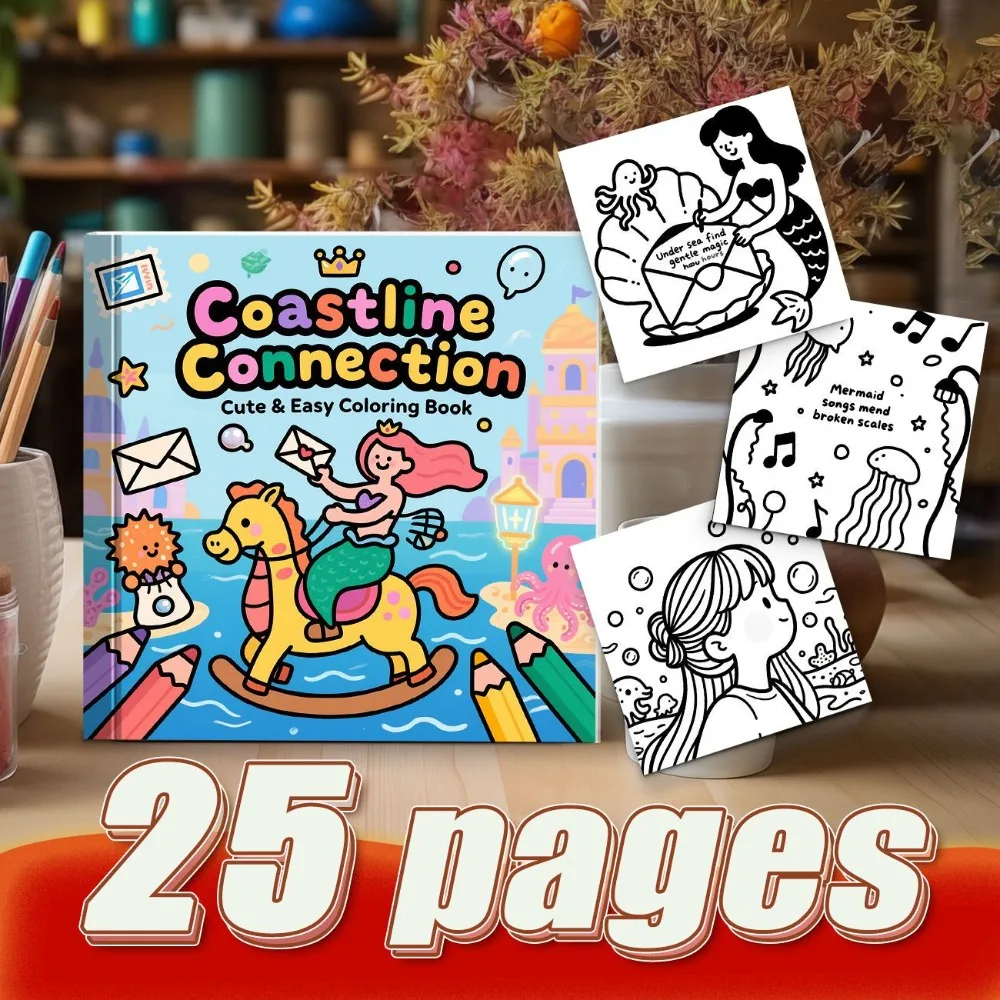 Trendy Style Design Street Graffiti American Coloring Book Parent Child Interaction Early Education Enlightenment