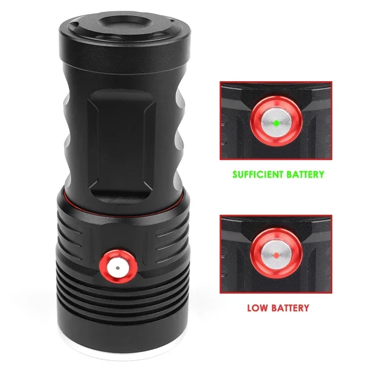 Professional Aluminum 365 NM UV Flashlights Rechargeable Cured Resin Trace Inspection LED UV Torch Light