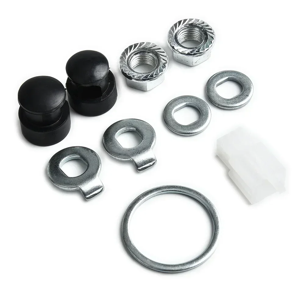 

E-bike Hub Motor Axle Lock Nut/lock Washer/spacer/nut Cover Set Electric Bicycle Components 500W-5000W Motors With 12/14mm Shaft