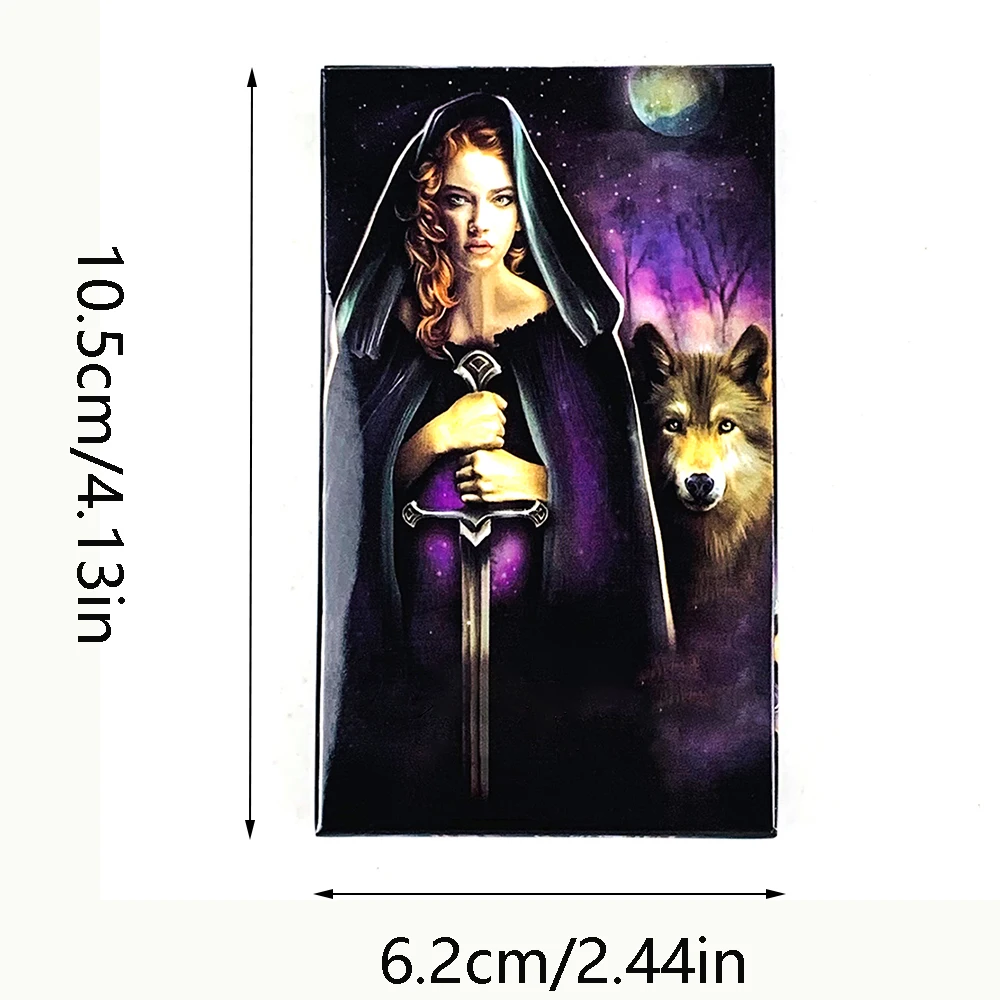 أوراكل بطاقات الأسرة جمع الترفيه أرواق لعب التنبؤ العرافة سطح السفينة بطاقات للعب لعبة ، هالوين وعيد الميلاد هدية #6