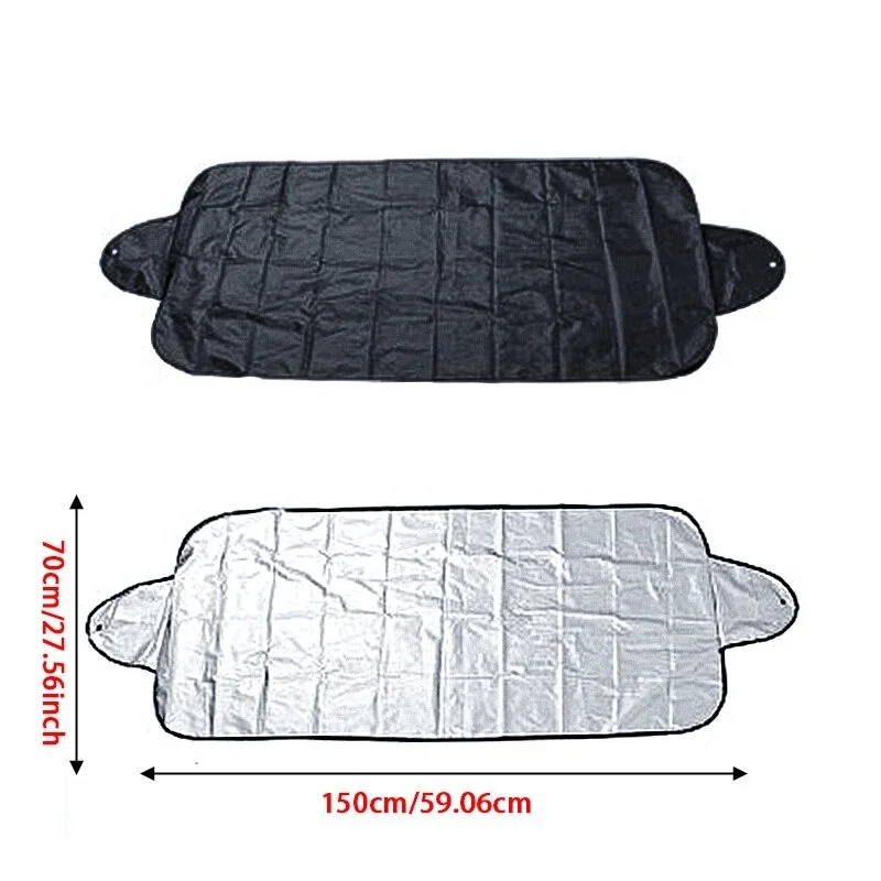 Protector Anti-Falling Leaves Sun Shade Dust Frost Freezing Snow Windshield Cover Car Exterior Accessories