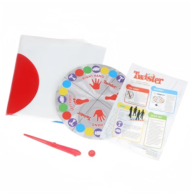 Jeu interactif Parent-enfant, couverture d'équilibre corporel, fête Twister classique, torsion du corps pour enfants, jouets de sport éducatifs musicaux