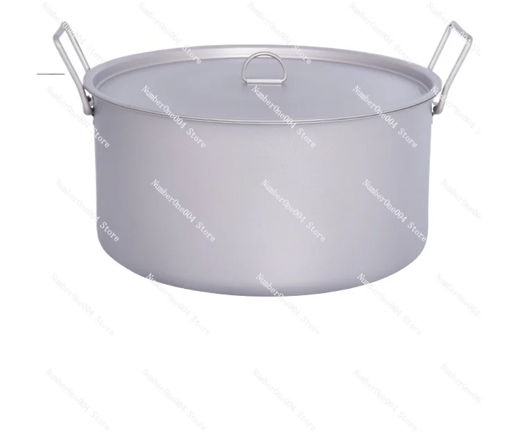 Applicable to large-capacity pots and pans camping supplies equipment cooking utensils hot pot portable and lightweight