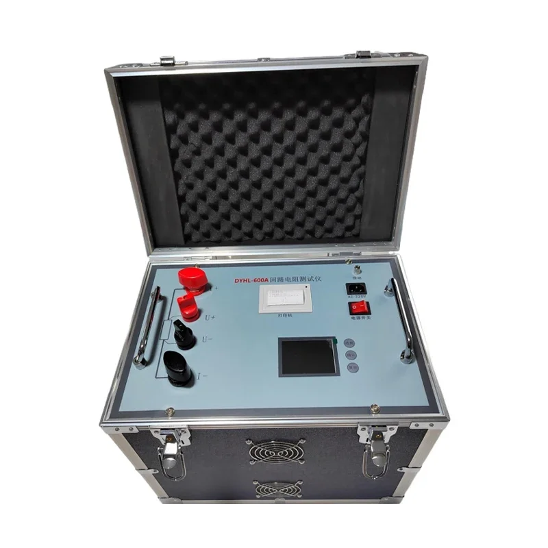 High Precision Resist Loop Tester Contact Resistance Meter Digital Circuit Breaker Analyzer