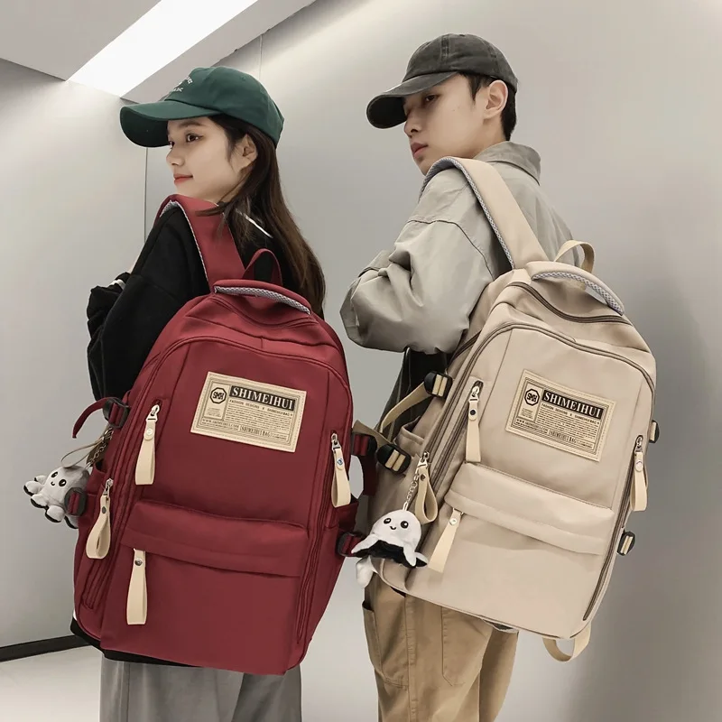 2025 New Unisex daily Backpack schoolbag For students women college computer backpack large capacity high school schoolbag